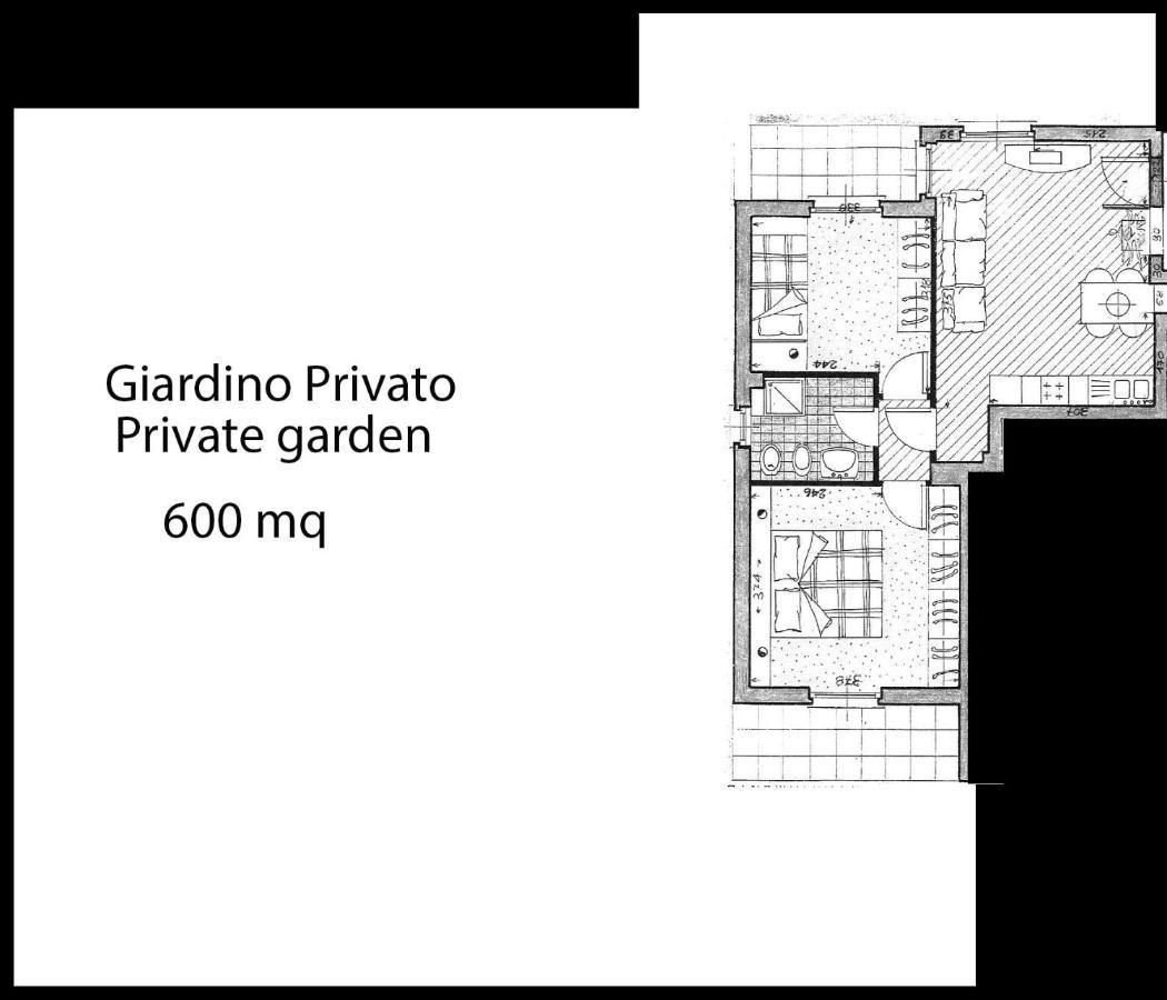 Private Garden Giardino Privato A Bardolino - House Amorino Bagian luar foto